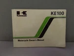Kawasaki Factory Motorcycle Owner's Manual 1983 KE100 B2 99920-1209-01. Fixed Price $39.91.