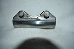 Oem Harley Davidson Handle Bar Clamp Pn 56104-52 Stainless Cover 56101-52. Fixed Price $80.00.