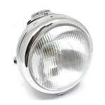 Vintage Motorcycle Headlamp Unit Equivalent Lucas MU42 - Chrome. Fixed Price $164.07.