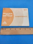 1977 Honda CB750F Oem Owners Manual , Motor Co. Ltd. # 3139204. Fixed Price $79.97.