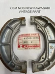 Oem Kawasaki Nos New 41048-1025 Brake Shoe Set KLF110 KLT110 Mojave. Fixed Price $19.99.