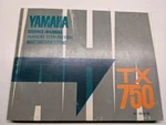 Original Yamaha Oem Owner Service Manual Shop Book 1974 TX750 341-28197-80. Fixed Price $132.75.