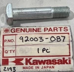Nos Kawasaki A1 A7 H2 H1 Mach F4 Kz 1000 Rear Sprocket Bolt New Oem 92003-087. Fixed Price $6.99.
