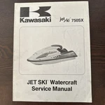 1992 Kawasaki Oem Jet Ski 750 Sx Watercraft Service Manual 99924-1156-01. Fixed Price $20.00.
