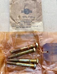 Nos CP1035 Bolts Original Harley,vintage Set Of 4 Solo Servicar Wla 37-73 173. Fixed Price $50.00.