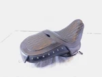 Indian Chieftain Roadmaster & Springfield Black Leather Heated Seat Saddle. Fixed Price $499.95.