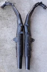 1985 Oem Yamaha Exhaust Pipes Mufflers California Chambers 1984. Fixed Price $745.00.