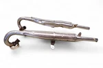 Yamaha YDS6C YDS-6C Right Left High Pipe Exhaust Muffler *2662 #11. Fixed Price $489.99.