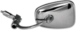 Emgo Universal Bar-end Mirror Chrome, For 7/8IN. Handlebars Either 20-34000. Fixed Price $24.24.