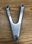 Yamaha YZFR1 2002-2003 Bracket Step Front Left # 5PW-27442-00-00. Fixed Price $19.99.