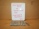 2018 Yamaha Yzf R1 Oem Cylinder Head Bolts 90119-09016-00, 90110-06315-00. Fixed Price $25.00.