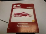 Kawasaki Factory Snowmobile Parts Catalog 1982 SS440-B 99960-3514. Fixed Price $24.94.