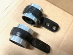 Front Lower Control Arm Bushings Fitted Into Retainer Brackets For Bmw E46 01-05. Fixed Price $70.00.