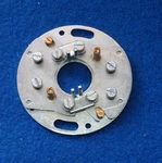 Triumph T140 Norton Commando Genuine Lucas Points Back Plate 54425160 Nos. Fixed Price $30.95.