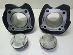 Harley-davidson 17-23 M8 Milwaukee Cylinder Barrels Pistons 107" Honed Ready. Fixed Price $199.00.