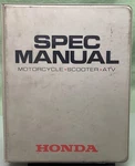 Genuine Honda S0641 Motorcycle Atv And Scooter Spec Manual 1988-1992. Fixed Price $23.65.