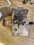 1972 Honda CL175 Battery Tray 83600-307-010. Fixed Price $10.00.
