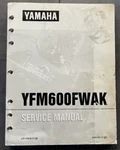 1997 Yamaha YTM600FWAK Factory Atc Service Manual / LIT-11616-11-02. Fixed Price $49.99.