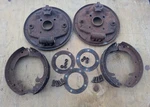 Harley Davidson Servi Car 45 Flathead Rear Hydraulic Brake Backing Plate. Fixed Price $199.99.
