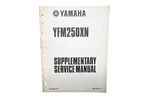 Oem Yamaha LIT-11616-14-17 YFM250XN Supplementary Service Manual. Fixed Price $9.98.