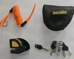 Onguard 45008051 Boxer Disk Lock Black With Reminder And Pouch. Fixed Price $16.00.