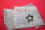 Nos Honda Gearshift Drum Cam Plate XL250 K0 K1 K2, 76 77 Oem # 24305-329-300. Fixed Price $19.95.