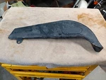 Stock Harley Panhead Shovelhead Rear Chain Guard For 1963-1984 Flh .... Fixed Price $74.00.
