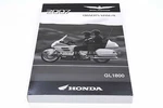 Owners Manual 2007 GL1800 Goldwing Oem Honda Operators Book 31MCA660 #L17. Fixed Price $49.95.