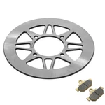 Front Brake Disc + Pads For Suzuki MD3017LS Savage NP41B. Fixed Price $95.00.