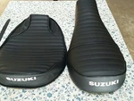 Suzuki RV90 Seat Cover RV125 1972 To 1977 With Strap (S*-25 ). Fixed Price $45.99.