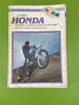 1969 - 1982 Honda 100CC 350CC Singles Clymer Service Manual. Fixed Price $21.00.