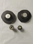 1980 Suzuki GS850GLT Frame Swingarm Covers, And Bolts Right Left. Fixed Price $14.99.