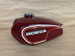 1972 Honda Scrambler Gas Tank Fuel Cap And Emblem Oem Red. Fixed Price $195.00.