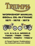 Triumph 650CC Twins 1971-1973 Oil-in-frame Workshop Manual: All Models Including. Fixed Price $57.21.