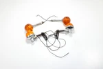1974 Honda XL350 Right Left Rear Turn Signal Stays Lens G60. Fixed Price $85.49.