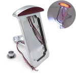 License Plate Bracket W/ Led For Yamaha V-star 950 1100 1300 Classic Tourer Chro. Fixed Price $45.35.