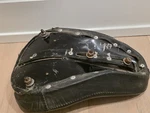 Solo Motorcycle Seat From '56 Harley Panhead Chopper. Fixed Price $199.99.