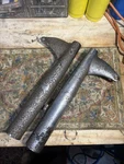 Triumph TR6 TR5 Rigid Pre Unit Fork Cover Chrome Pair Original. Fixed Price $366.00.