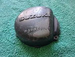 Suzuki 125 Tm Left Engine Cover Magneto. Fixed Price $59.00.