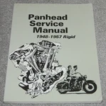 Harley-davidson Panhead Service Manual 1948-1957 Rigid By Antique Cycle Supply. Fixed Price $39.99.