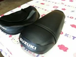 Suzuki TS125 TS185 TC125 TC185 1971 To 1973 Seat Cover + Strap (S*-18). Fixed Price $41.00.