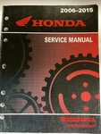 Honda 2006-2015 TRX680FA TRX680FGA Factory Repair Service Manual 61HN859. Fixed Price $54.95.