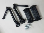 Triumph 650 Competition Folding Footrest Set TR6C T120TT 82-6653 82-6654 Footpeg. Fixed Price $259.00.