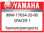 Yamaha Oem Part 8BW-17654-20-00 Spacer. Fixed Price $8.49.