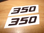 Nos Genuine Yamaha Wolverine Oem 350 Decals Set 4KB-2163G-60 Fast Shipping. Fixed Price $14.89.
