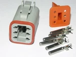 Harley Oem 72116-94GY Series Way Male Connector Plug DT06-6S & Terminals. Fixed Price $9.66.