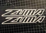 Zuma Replacement Decals -fits Yamaha Sticker Kit Fairing Moped Scooter Bws 125. Fixed Price $9.99.