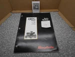 Simplicity 12RTG Series Parts Manual TP-1182 4/92. Fixed Price $12.99.