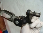 1984 Yamaha XT250L Oem Right Foot Peg /fasteners. Fixed Price $24.48.