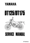Yamaha DT125 / DT175 1994 Motorcycle Complete Service Manual. Fixed Price $21.17.